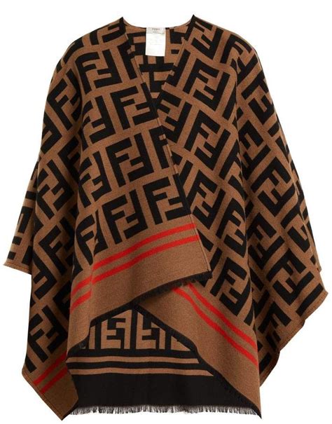 ff scarf fendi|fendi poncho women's.